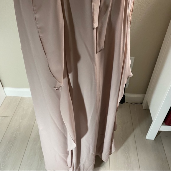 BCBGMaxazria Kollin Mauve Rose Maxi Dress Sz S - Picture 2 of 16